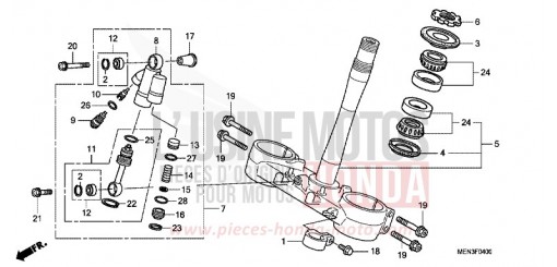 LENKSCHAFT CRF450RC de 2012
