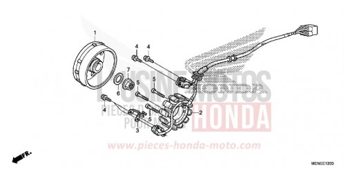 GENERATOR CRF450RE de 2014