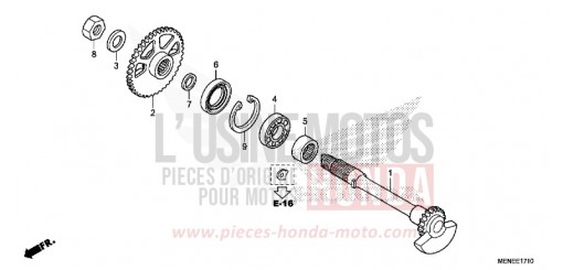 AUSGLEICHER CRF450RE de 2014