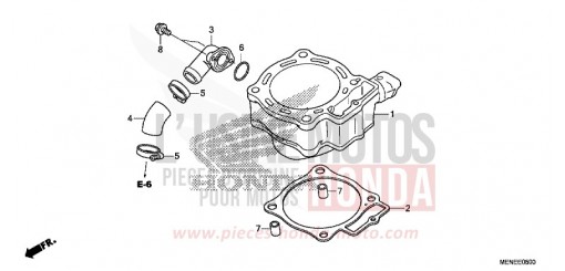 ZYLINDER CRF450RF de 2015