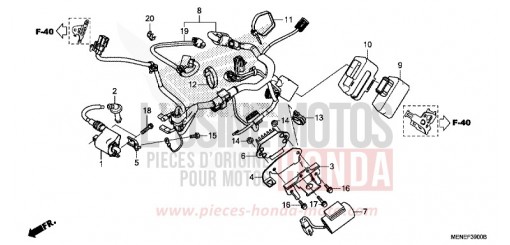 KABELBAUM CRF450RG de 2016