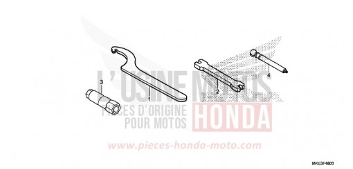 WERKZEUGE CRF450RJ de 2018