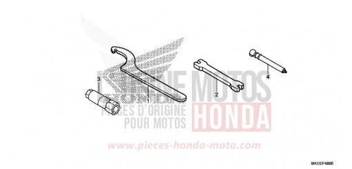 WERKZEUGE CRF450RK de 2019