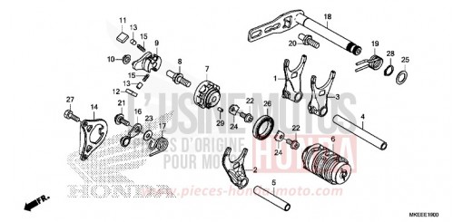 SCHALTTROMMEL CRF450RL de 2020