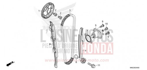 NOCKENWELLENKETTE/SPANNVORRICHTUNG CRF450RM de 2021