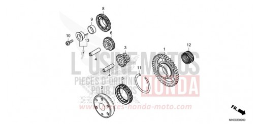 ANLASSERKUPPLUNG CRF450RM de 2021