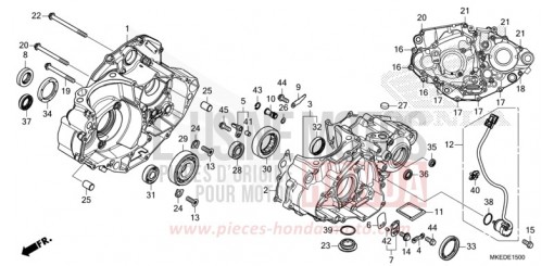 KURBELGEHAEUSE CRF450RM de 2021