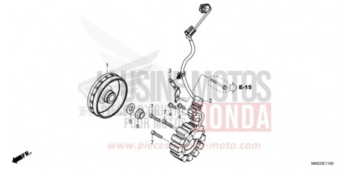 GENERATOR CRF450RN de 2022