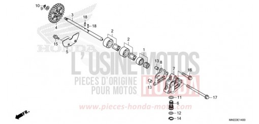 OELPUMPE CRF450RN de 2022