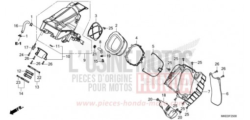 LUFTFILTER CRF450RN de 2022