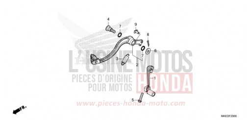 PEDAL CRF450RN de 2022