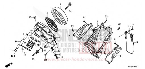 LUFTFILTER CRF450RXJ de 2018