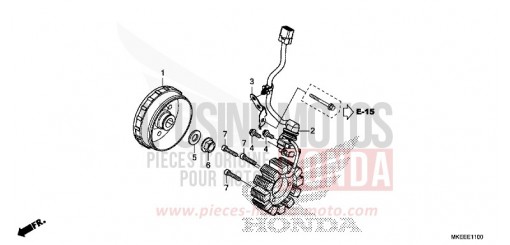 GENERATOR CRF450RXL de 2020