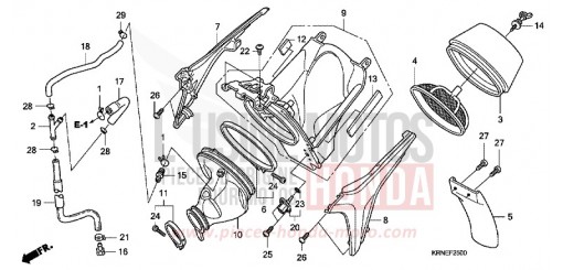 LUFTFILTER CRF250RA de 2010