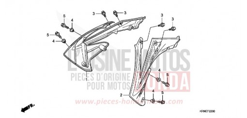 KUEHLERHAUBE CRF250RB de 2011