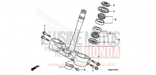 LENKSCHAFT CRF250RC de 2012