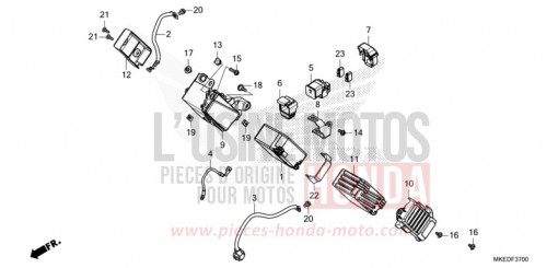 BATTERIE CRF450RXM de 2021