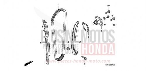 NOCKENWELLENKETTE/SPANNVORRICHTUNG CRF250RD de 2013