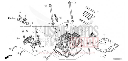 ZYLINDERKOPF CRF450RXN de 2022
