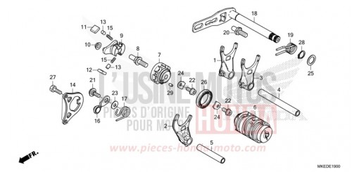 SCHALTTROMMEL CRF450RXN de 2022