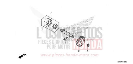 OELPUMPE CRF250RE de 2014