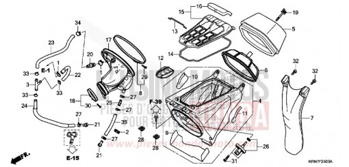 LUFTFILTER CRF250RF de 2015