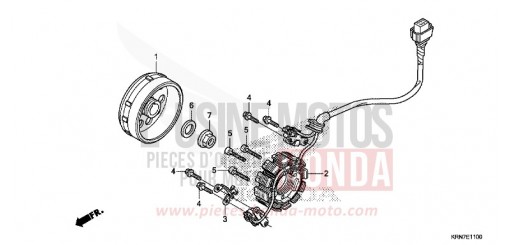 GENERATOR CRF250RG de 2016