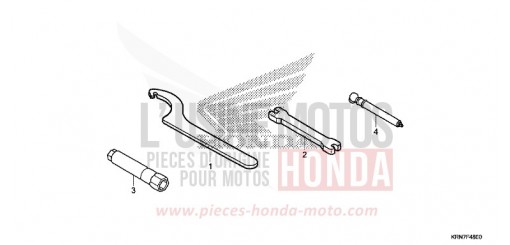 WERKZEUG CRF250RH de 2017