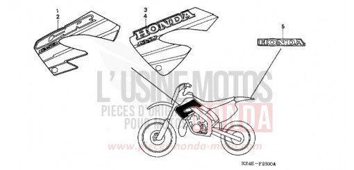 MARKE CR125R1 de 2001