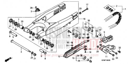 SCHWINGE CR125R2 de 2002