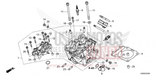 ZYLINDERKOPF CRF250RN de 2022