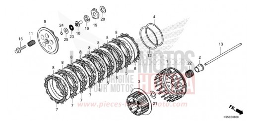 KUPPLUNG CRF250RN de 2022