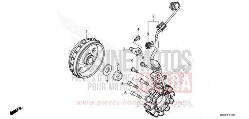 GENERATOR CRF250RN de 2022