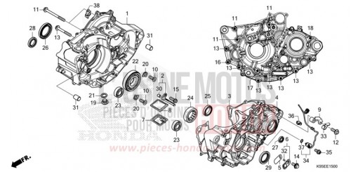 KURBELGEHAEUSE CRF250RN de 2022