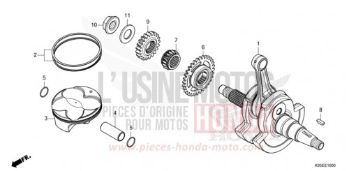 KURBELWELLE/KOLBEN CRF250RN de 2022
