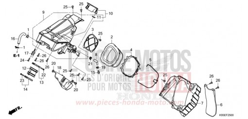 LUFTFILTER CRF250RN de 2022
