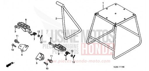 STUFE CR250R1 de 2001