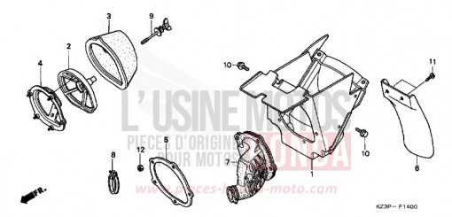 LUFTFILTER CR250RV de 1997