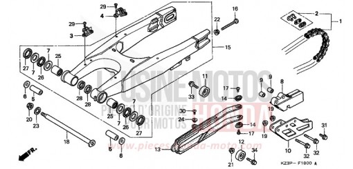 SCHWINGE CR250RW de 1998