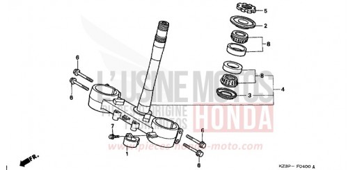 LENKSCHAFT CR250RX de 1999
