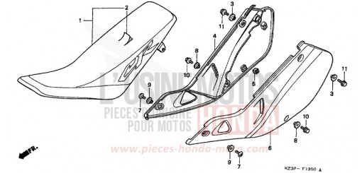 SITZ CR250RX de 1999
