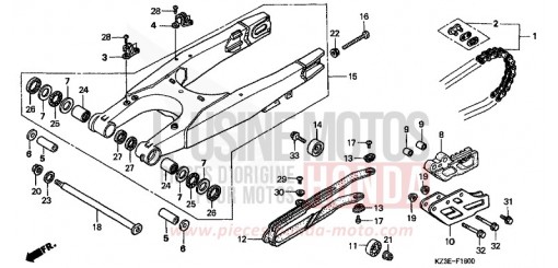 SCHWINGE CR250RY de 2000