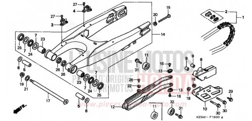 SCHWINGE CR125RW de 1998