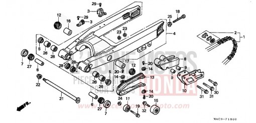 SCHWINGE CR500R1 de 2001