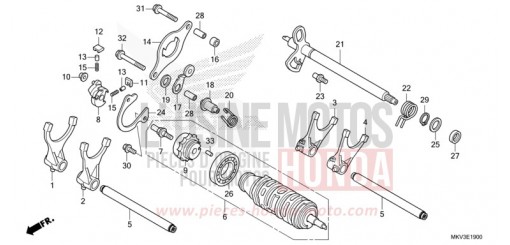 SCHALTTROMMEL NSS750M de 2021