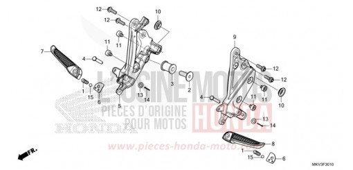 SOZIUS-FUSSRASTE NSS750M de 2021
