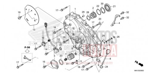 KURBELGEHAEUSEABDECKUNG NSS750M de 2021