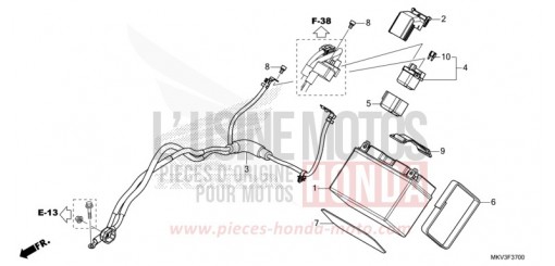 BATTERIE NSS750M de 2021