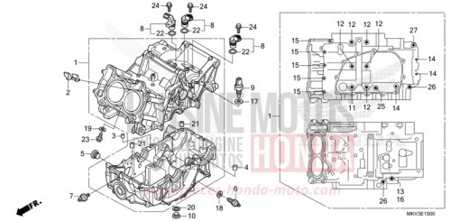 KURBELGEHAEUSE NSS750M de 2021