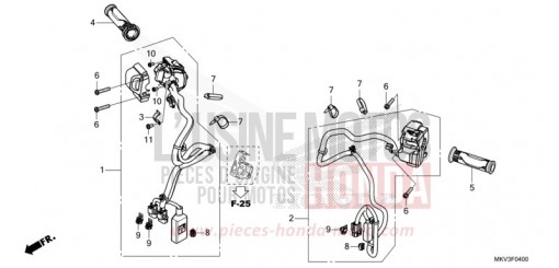 SCHALTERGRIFF/GRIFF NSS750M de 2021